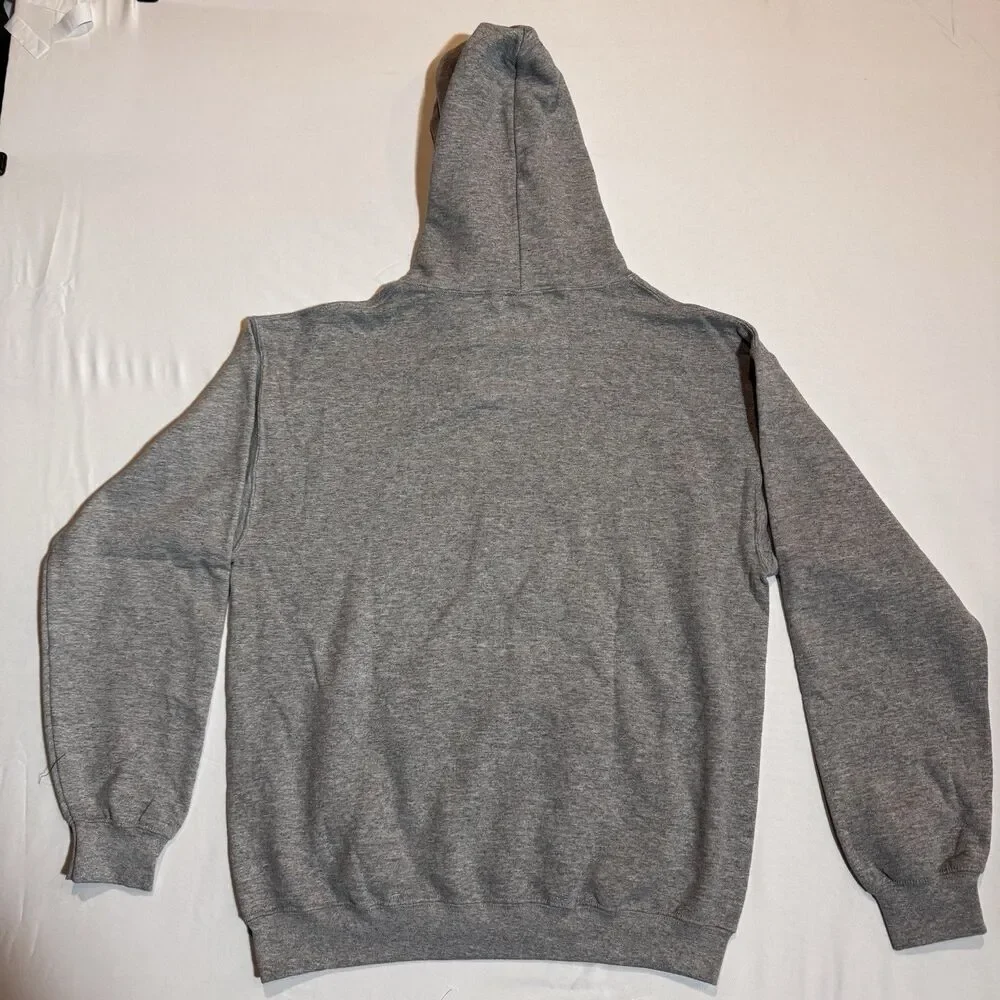 Boston Celtics Unisex Sweatshirt Hoodie Medium Gray Long Sleeved NBA Streetwear - Picture 4 of 4